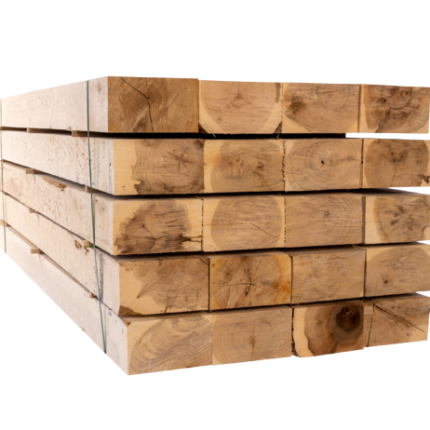 Pack de 20 x Poutres (Poteaux) en Chêne 2400 x 175 x 175 mm