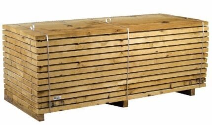 Paquet de 100 x Planches de Chêne – 2400 x 200 x 50 mm