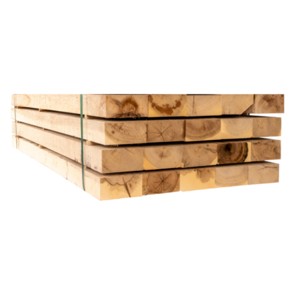 10 x Traverses en chêne 1200 x 200 x 100 mm (Non traité)